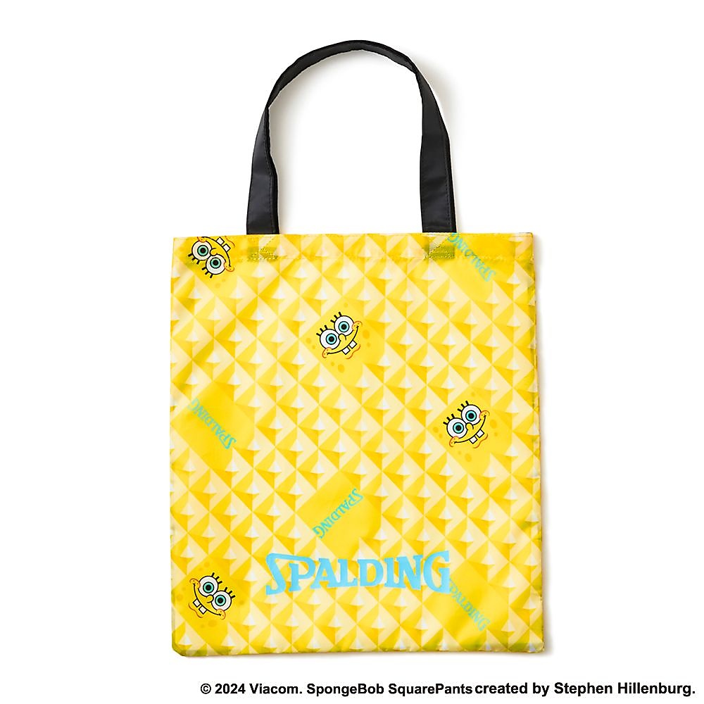 パッカブルトートバッグ スポンジ・ボブ パターン