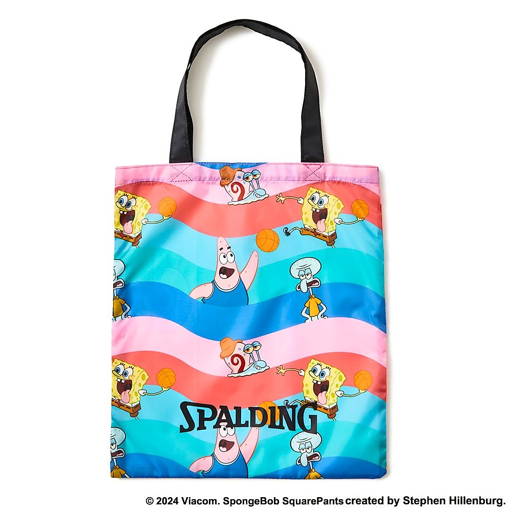 パッカブルトートバッグ スポンジ・ボブ ウェーブ