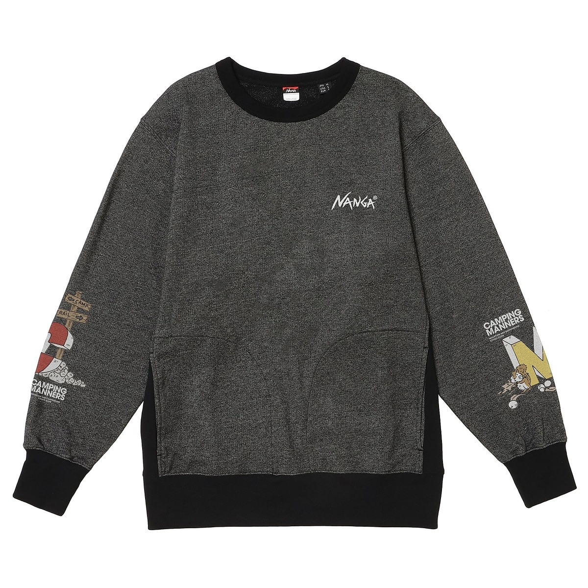 ECO HYBRID CAMPING MANNERS WASPS SWEATSHIRT