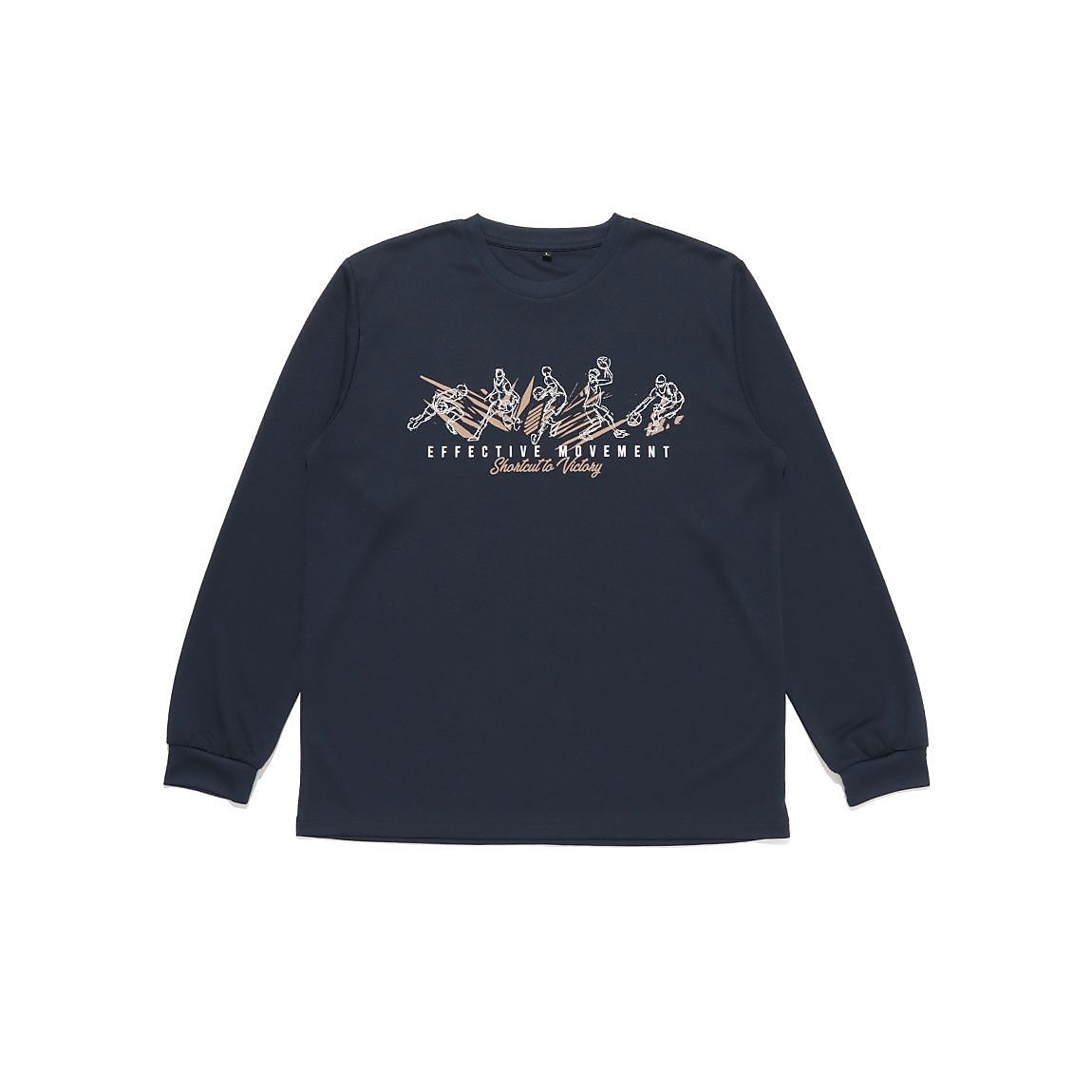 24AWグラフィック長袖Tシャツ Effctive Movement