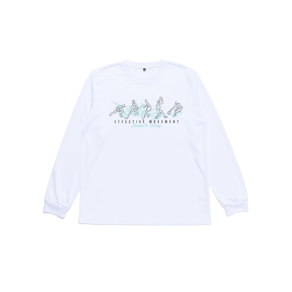 24AWグラフィック長袖Tシャツ Effctive Movement