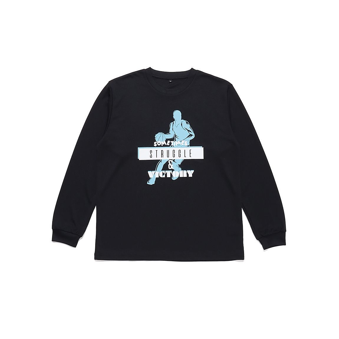 24AWグラフィック長袖Tシャツ Sometimes Struggle