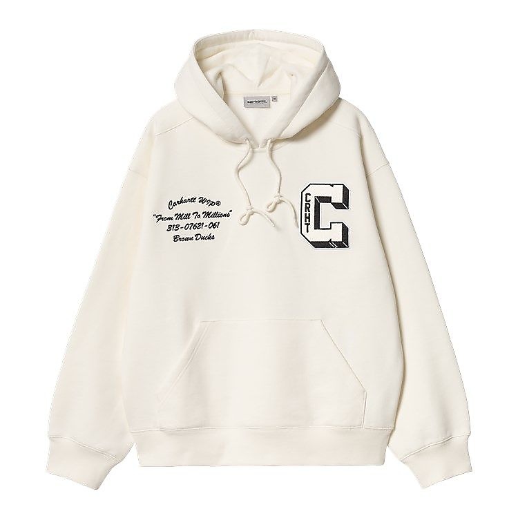 HOODED BROWN DUCKSSWEAT