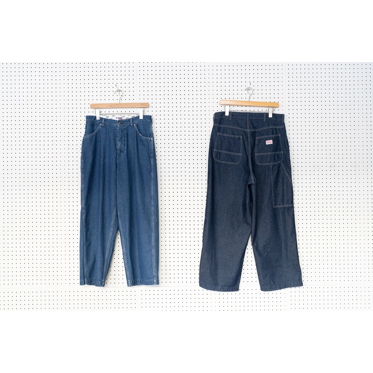 DENIM PAINTER PANTS