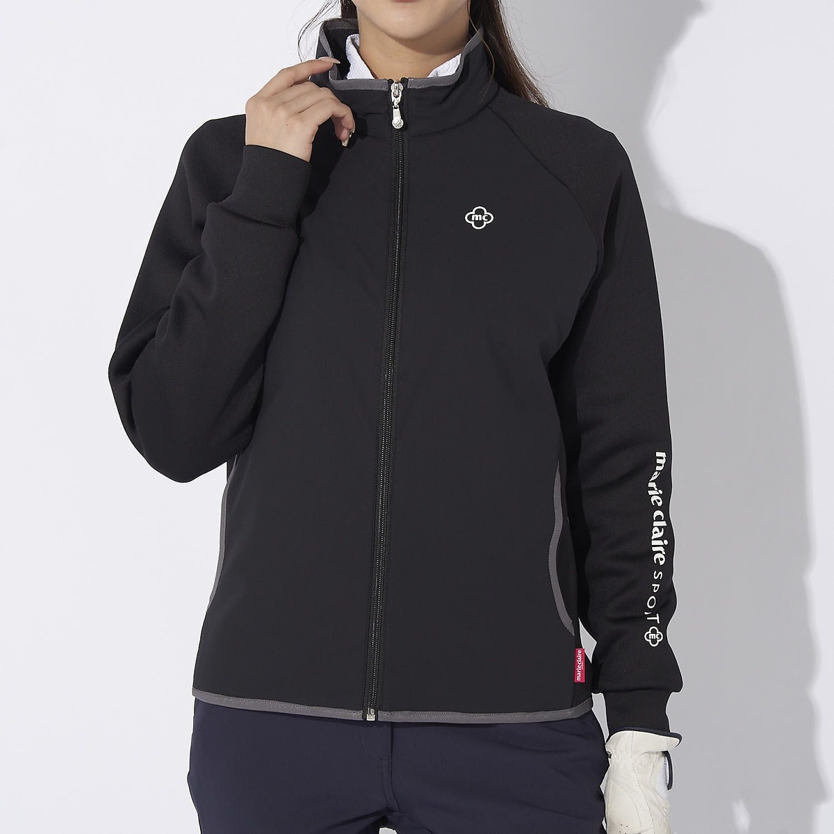 マリ.クレール ハイブリッドブルゾン