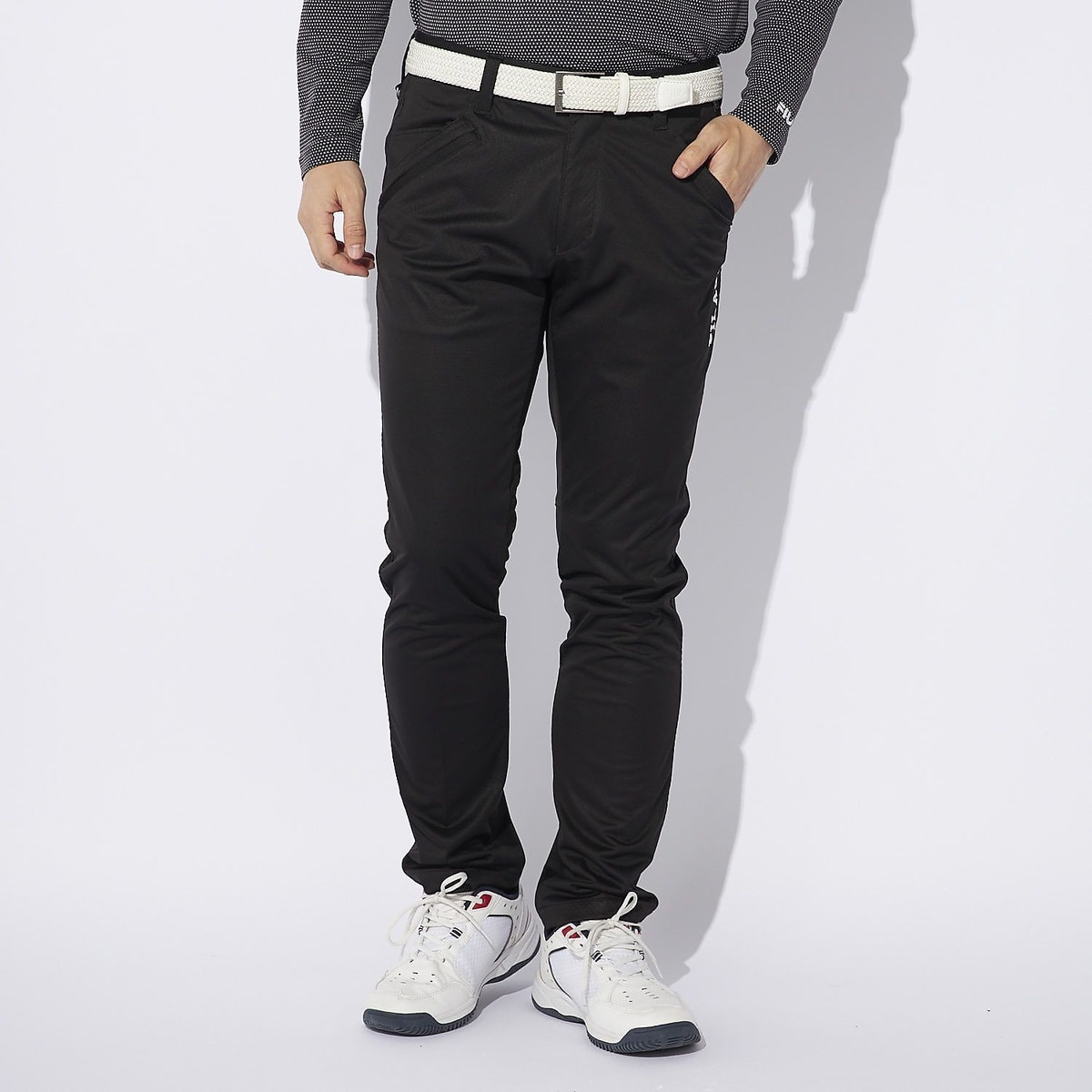 FILAフィラ - FILA GOLF 4WAYライトボンディングパンツ 784305 BK/メガ