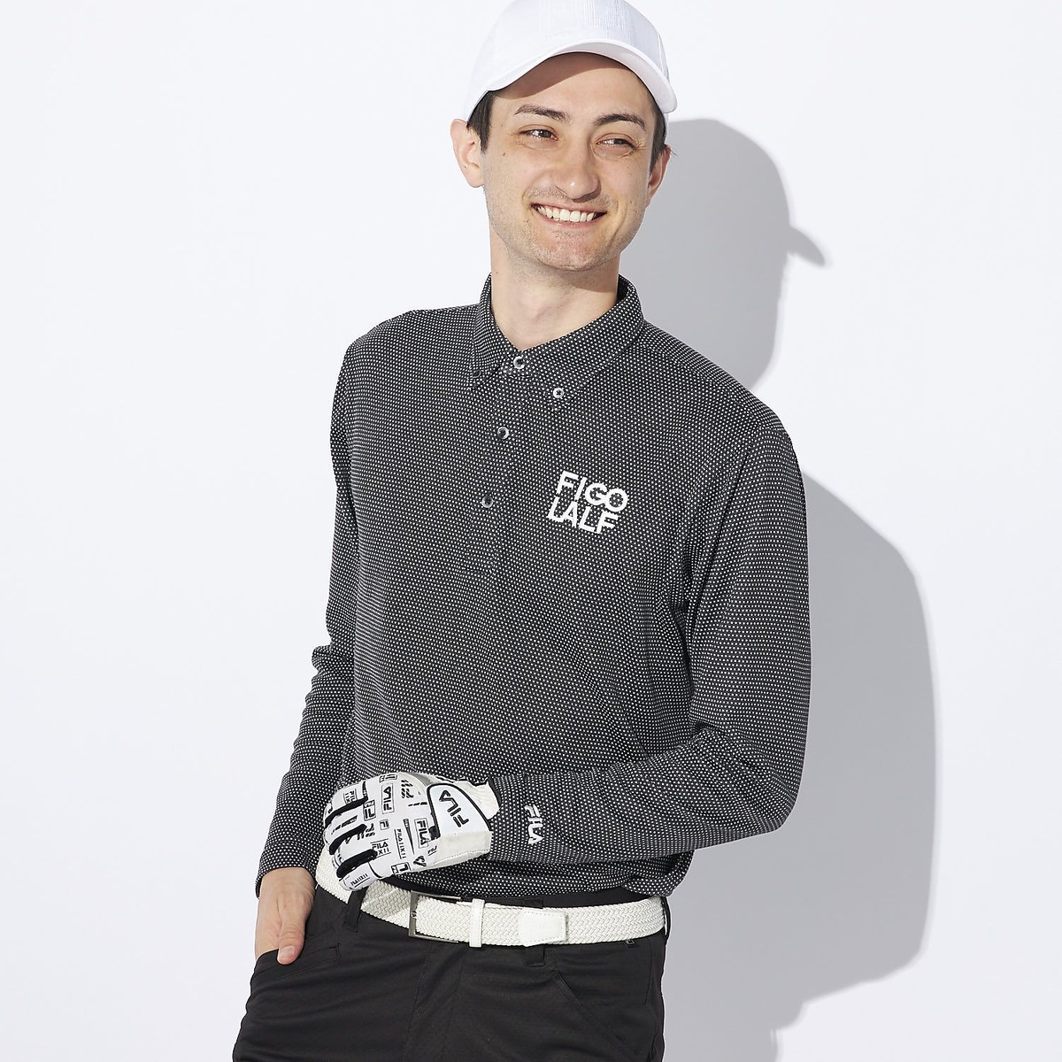 FILA GOLF 長袖ポロシャツ