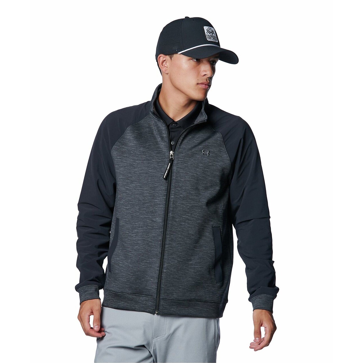 UA DRIVE MIDLAYER FULL ZIP JACKET