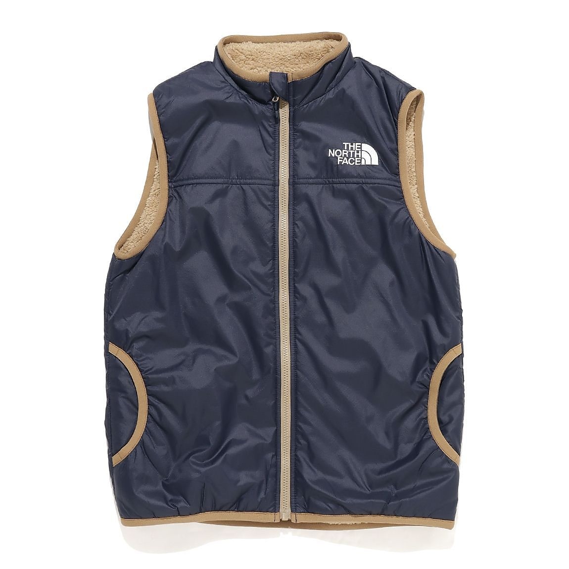 Reversible Cozy Vest (キッズ リバーシブルコージーベスト)