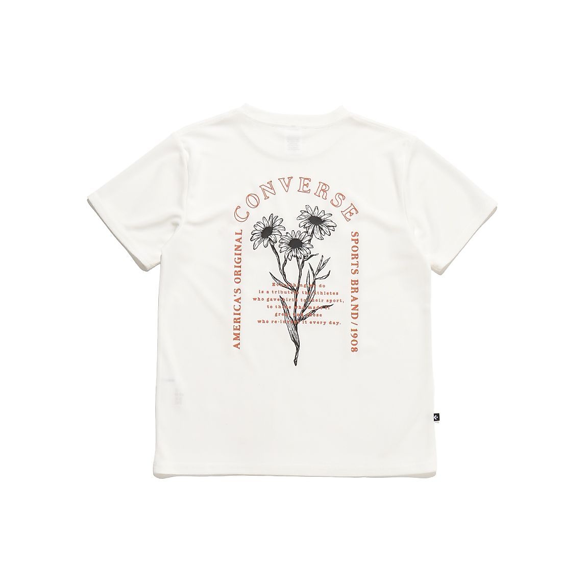 FLOWER PT SS PE TEE LADIES