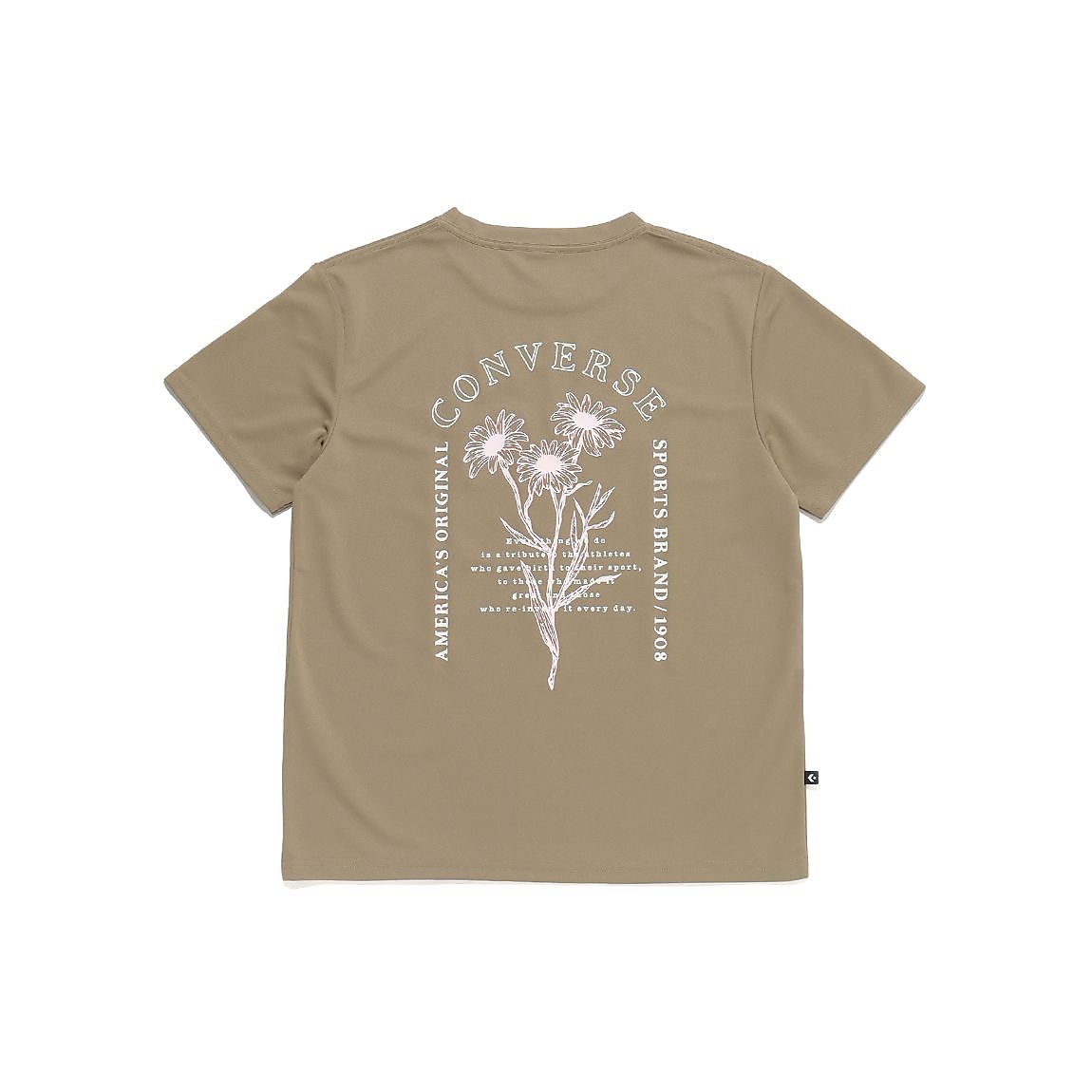 FLOWER PT SS PE TEE LADIES