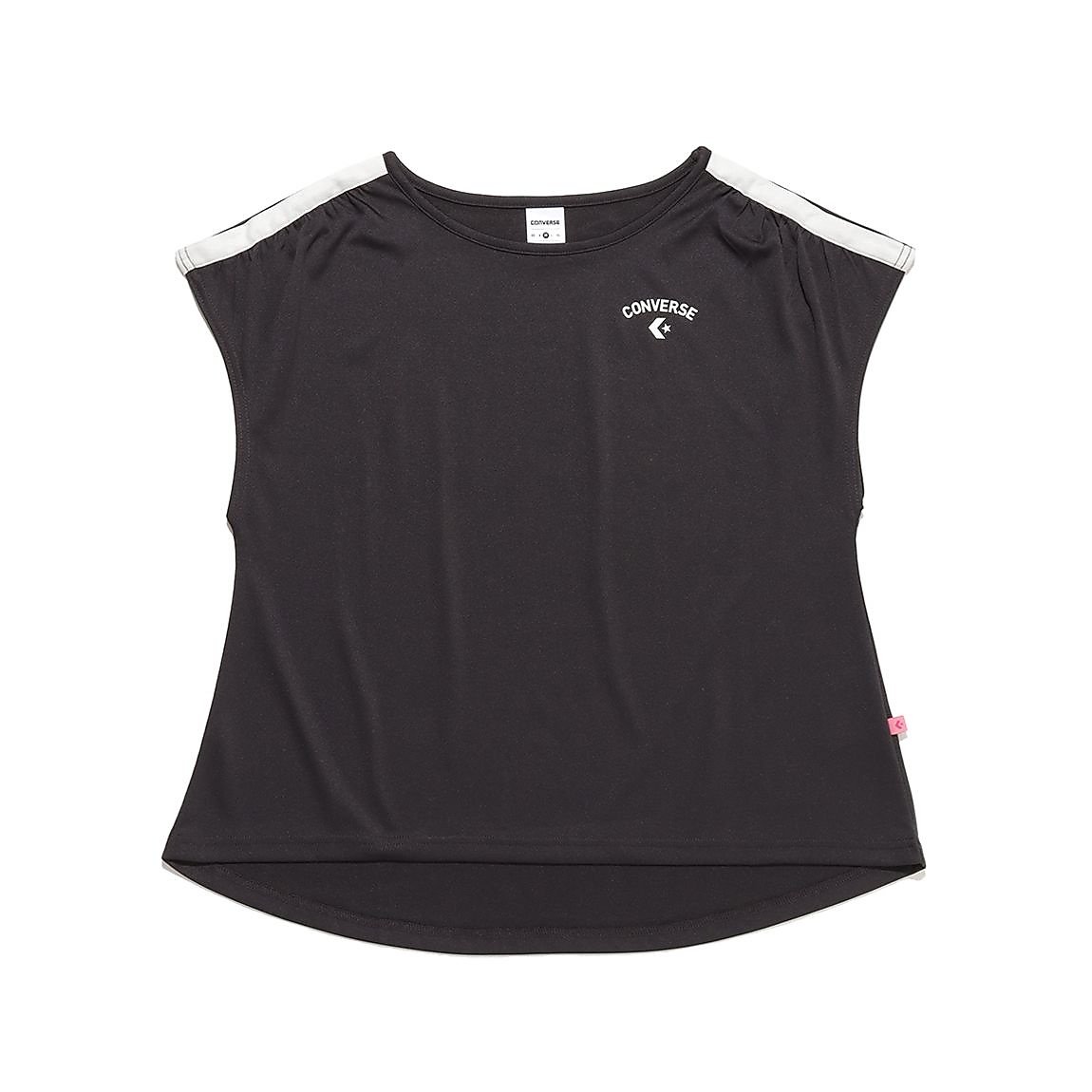 SHOULDER GATHER NS TEE LADIES