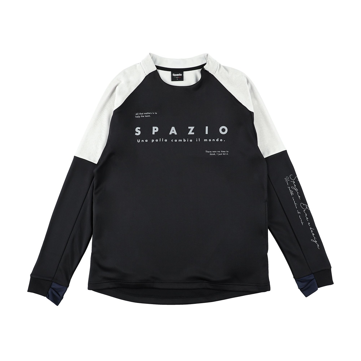 袖パネルミッドトレーニングトップ(SLEEVE PANEL MID TRAINING TOP)