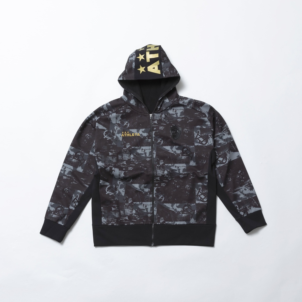 防風スウェットZIPパーカー