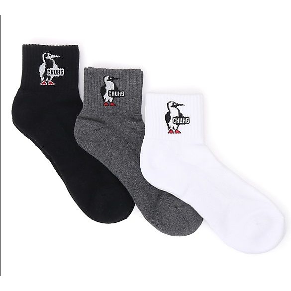 3P CHUMS Booby Crew Socks