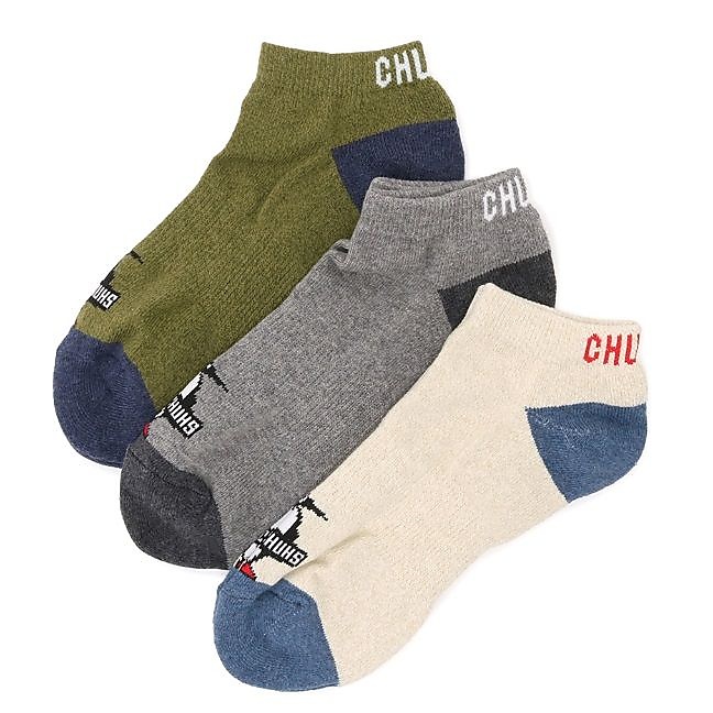 3P Booby CHUMS Ankle Socks