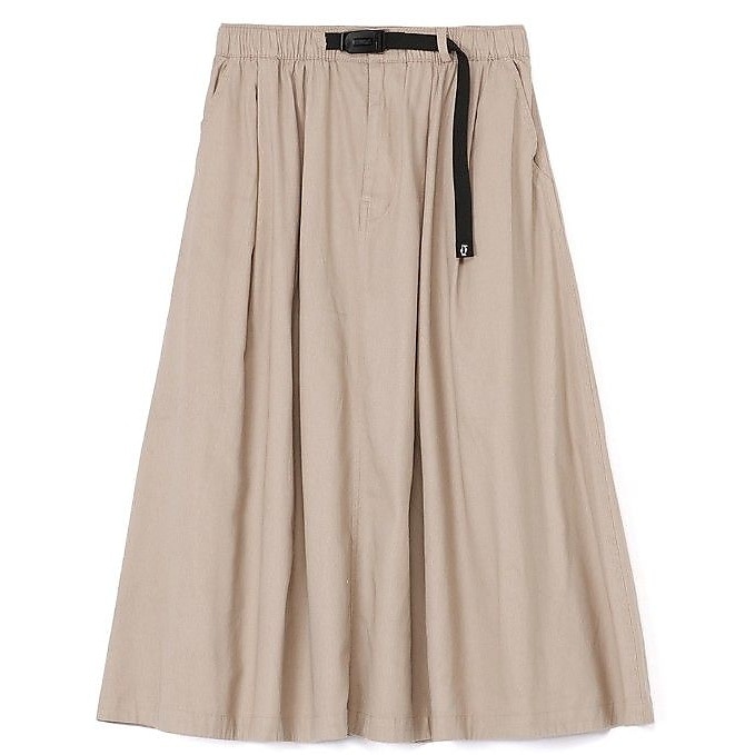Two Tuck Wide Skirt Light