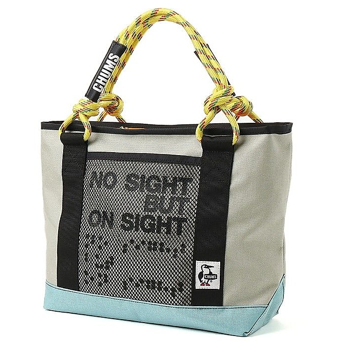 25 Monkey Magic Mesh Pocket Zip Tote Bag