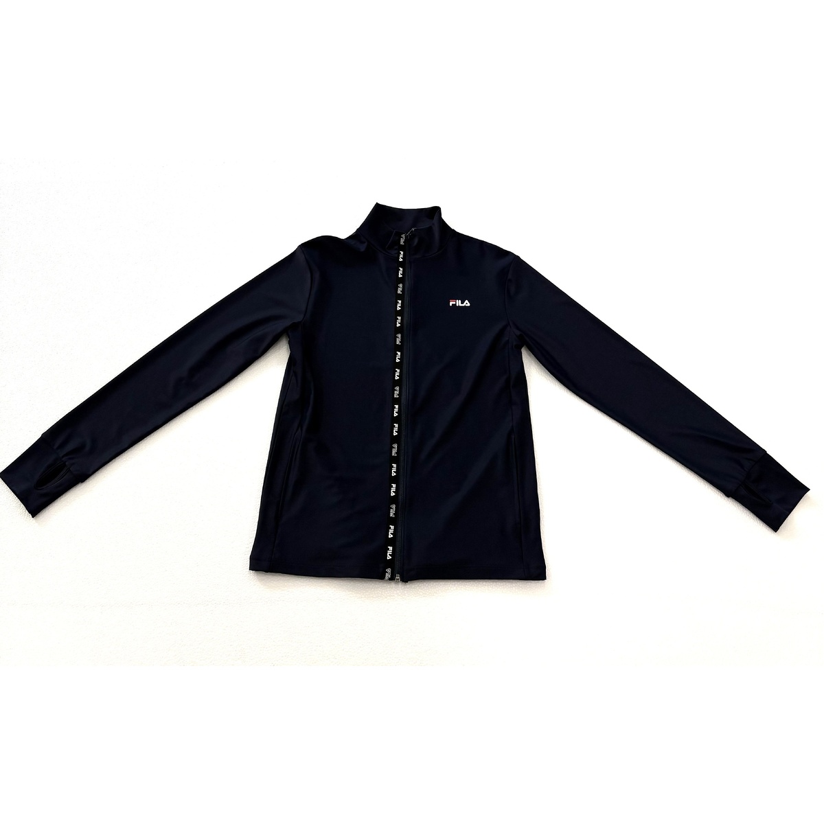 FILA ロゴプリントZIPラッシュ