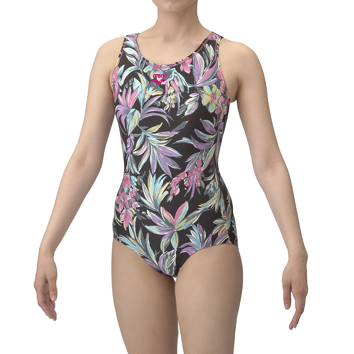 フィットネスワンピース(Uバック・差し込みパッド)