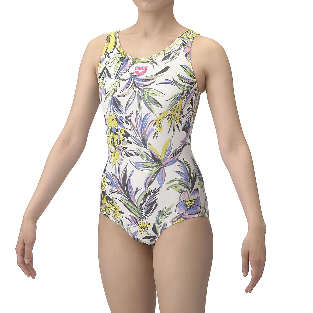 フィットネスワンピース(Uバック・差し込みパッド)