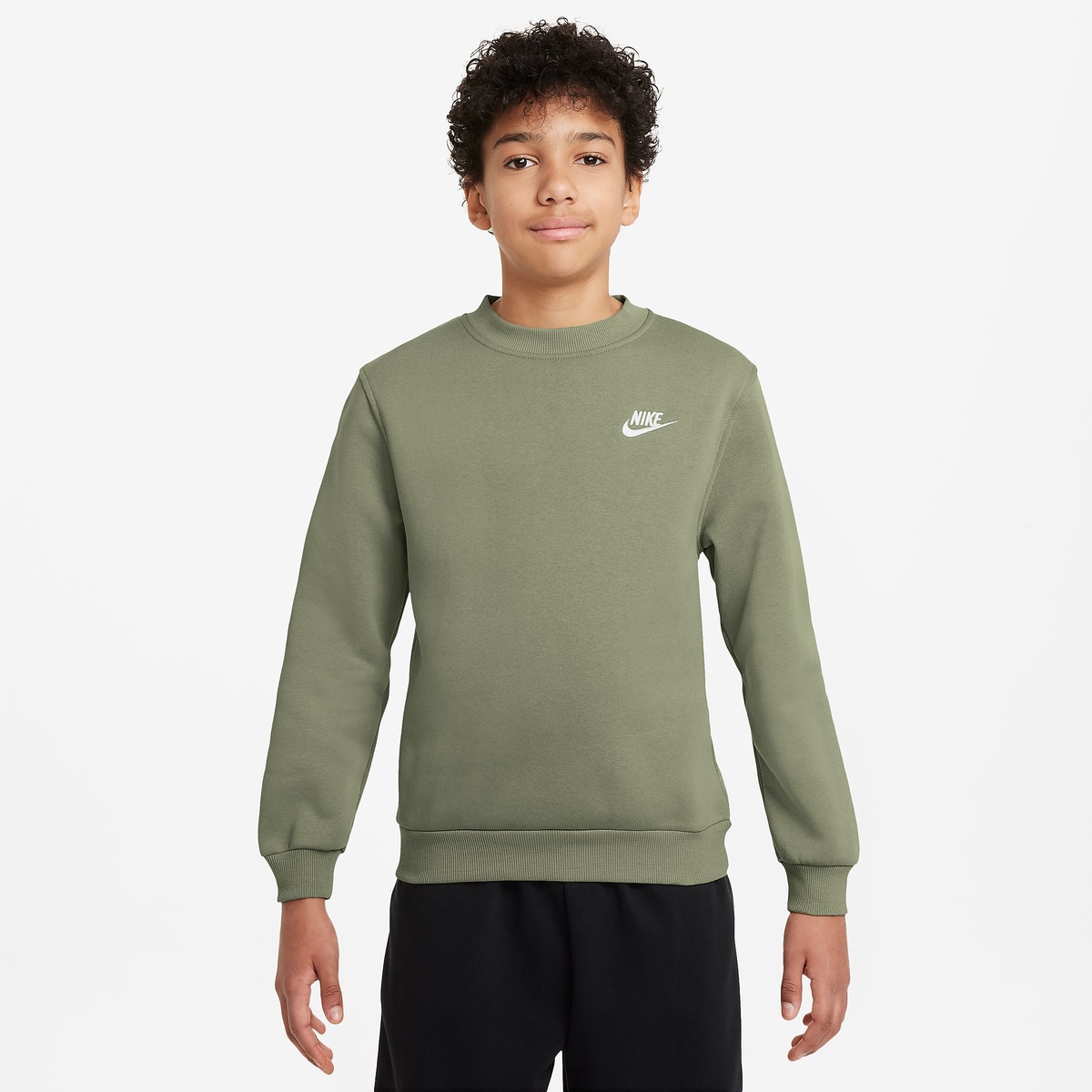 ナイキ YTH NSW クラブ LBR フリース L/S クルー