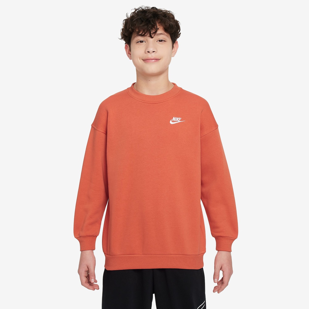 ナイキ YTH NSW クラブ LBR フリース L/S クルー