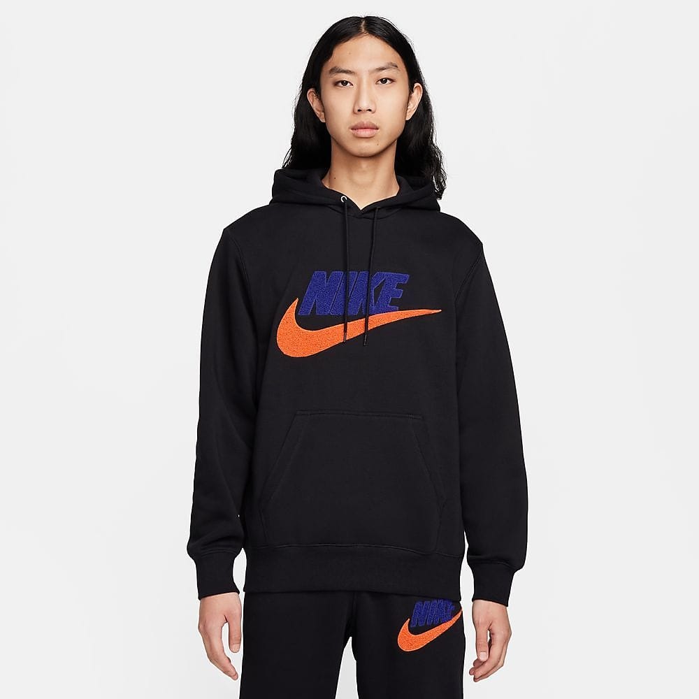 ナイキ クラブ BB CHNL FTRA プルオーバー L/S フーディ