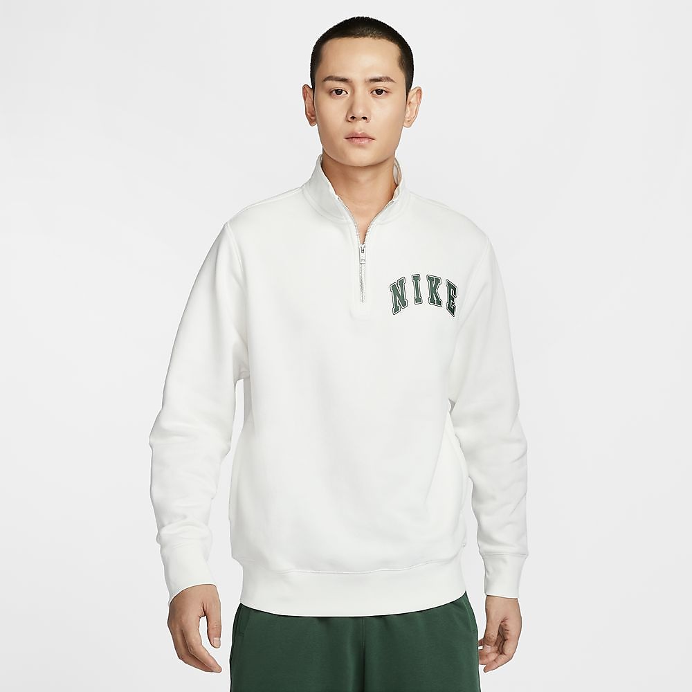 ナイキ クラブ BB ARCH ハーフジップ L/S トップ