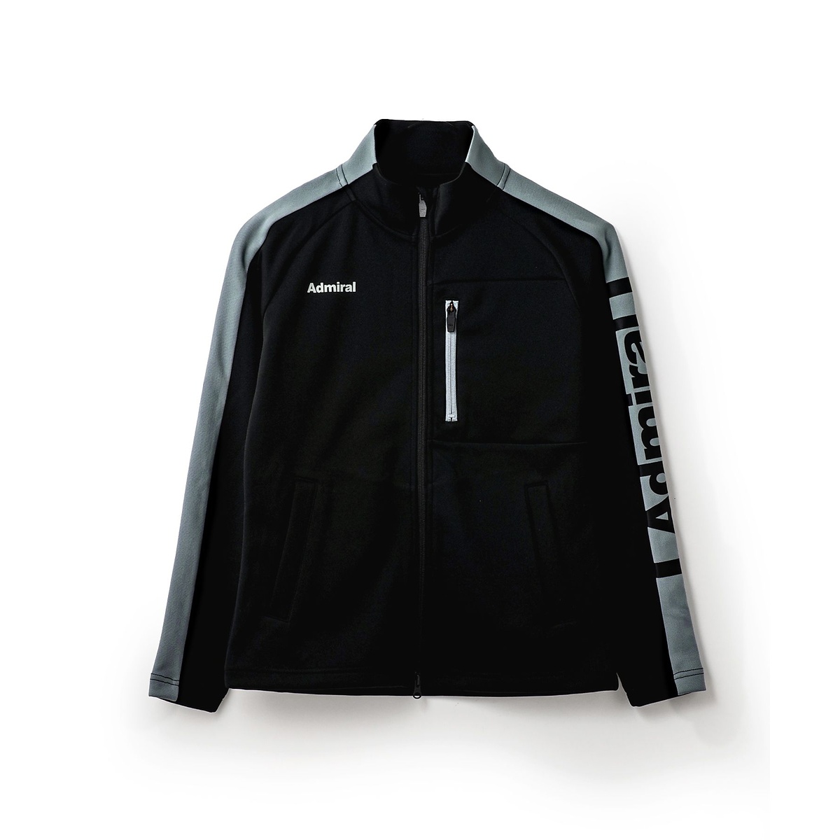 サイドラインロゴハイネックジャケット