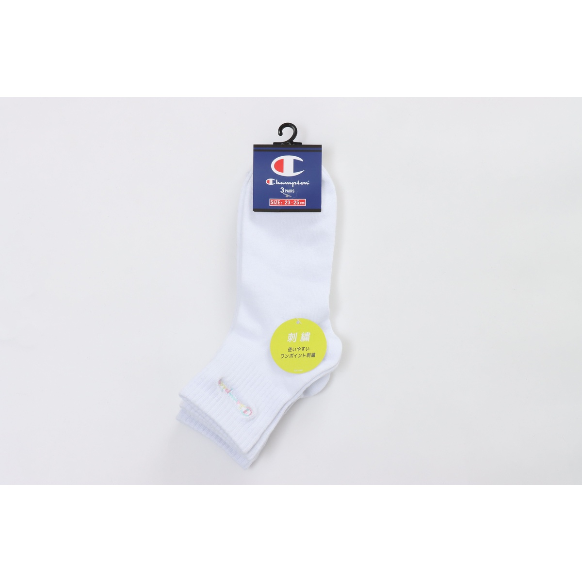 WSクォーターレングスソックス3P