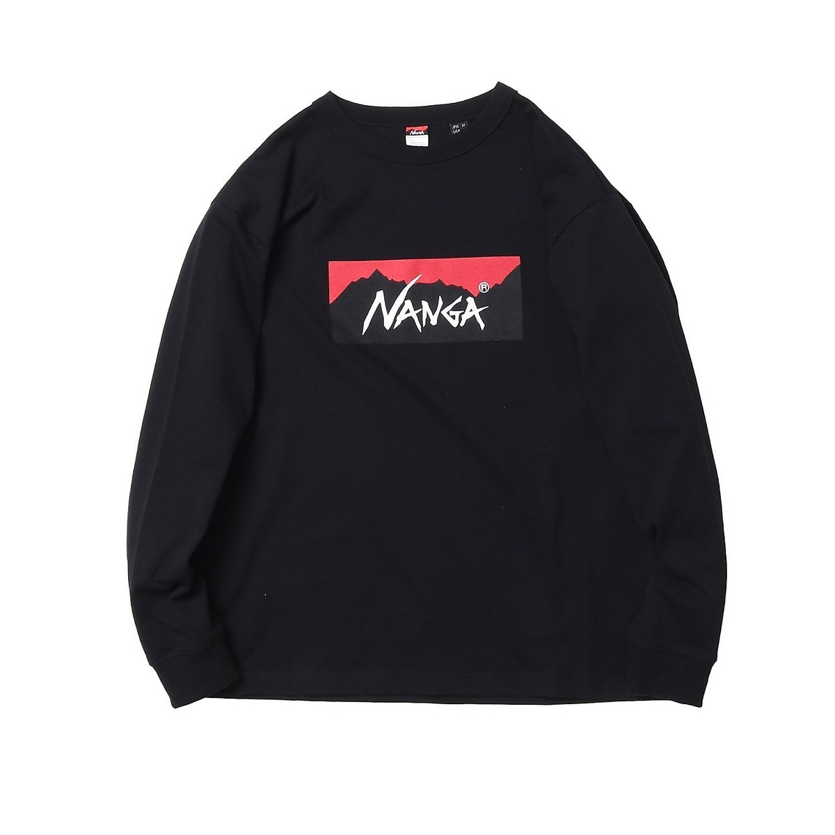 ECO HYBRID BOX LOGO L/S TEE