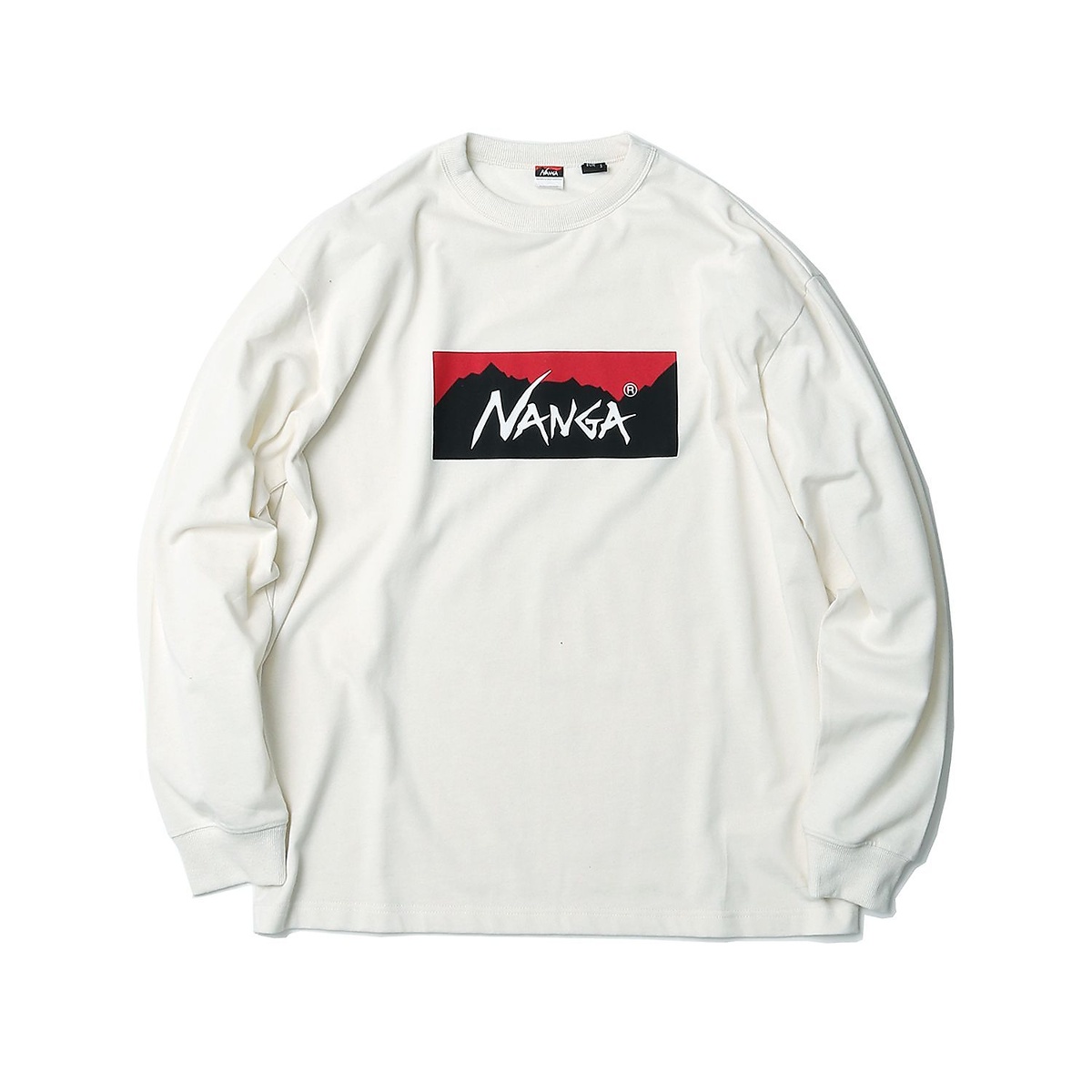 ECO HYBRID BOX LOGO L/S TEE