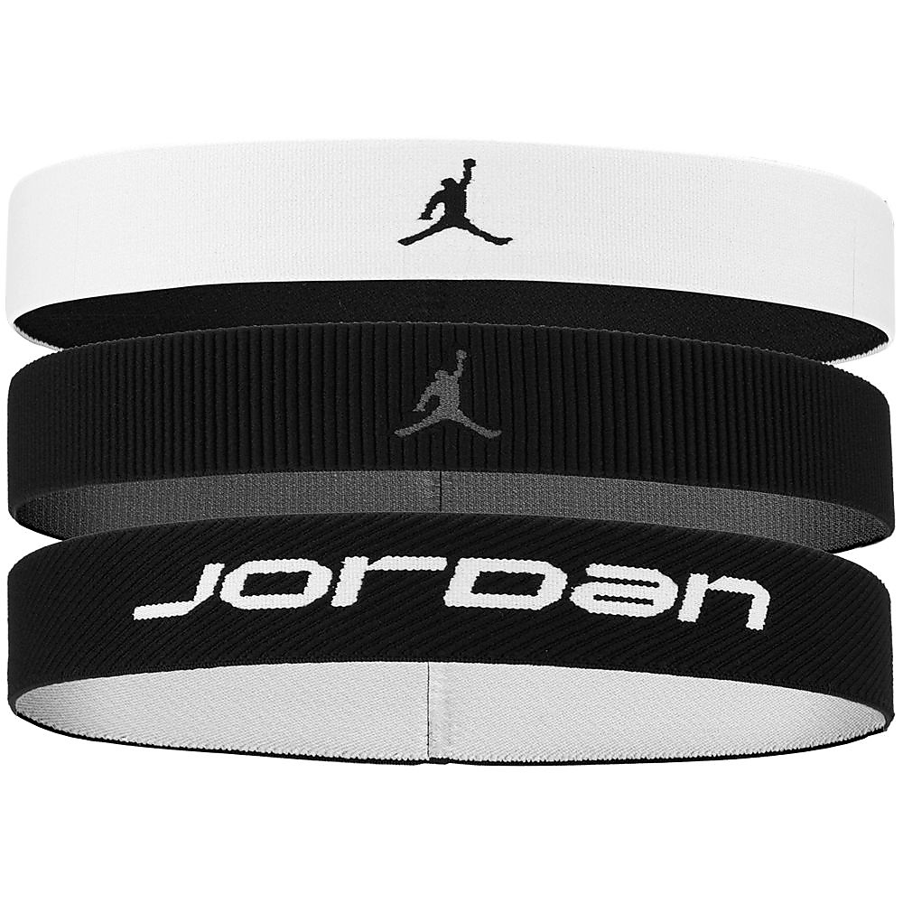 ジョーダン エラスティックスポーツ ワイドヘッドバンド 3P