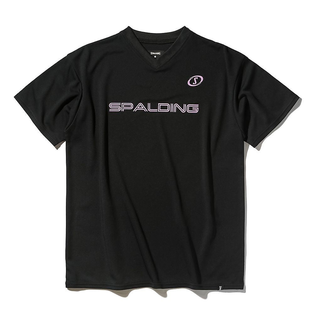 バレーボール Vネック Tシャツ ネオン ロゴ