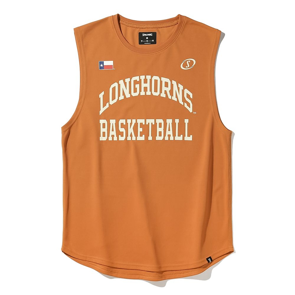 スリーブレス トップ テキサス ロングホーンズ バスケットボール