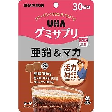 UHAグミサプリ亜鉛＆マカ　30日分
