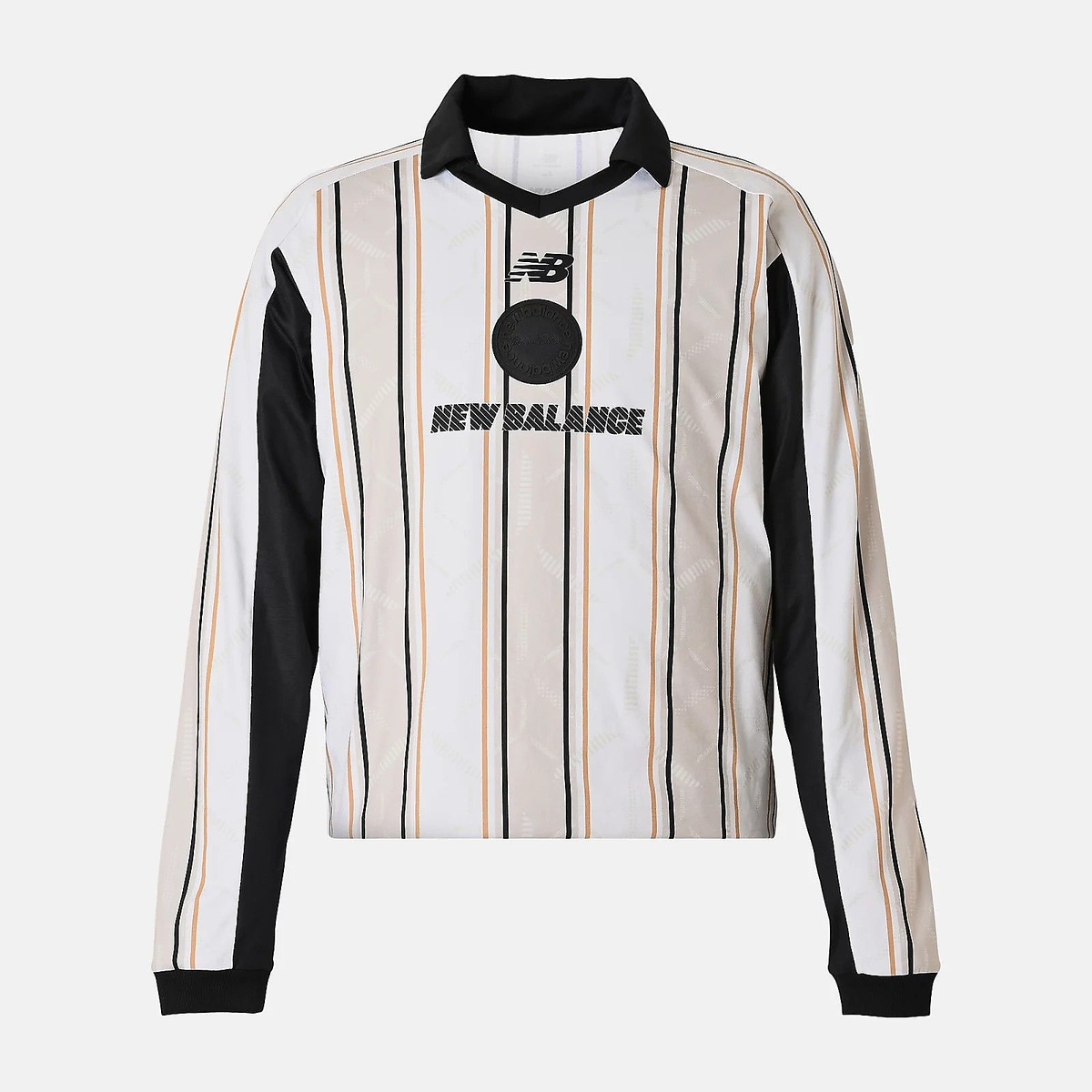 グラフィック ポロロングスリーブシャツ