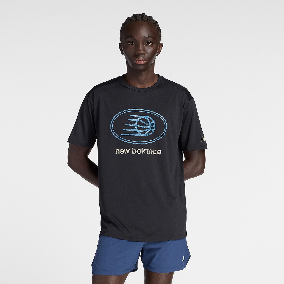 グラフィックトレーニングショートスリーブシャツ