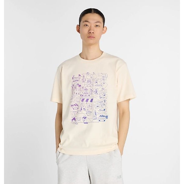 Athletics カルチャーミューラルショートスリーブTシャツ