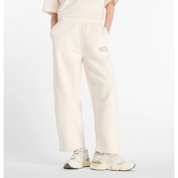 Linear Heritage フリースバレルレッグパンツ