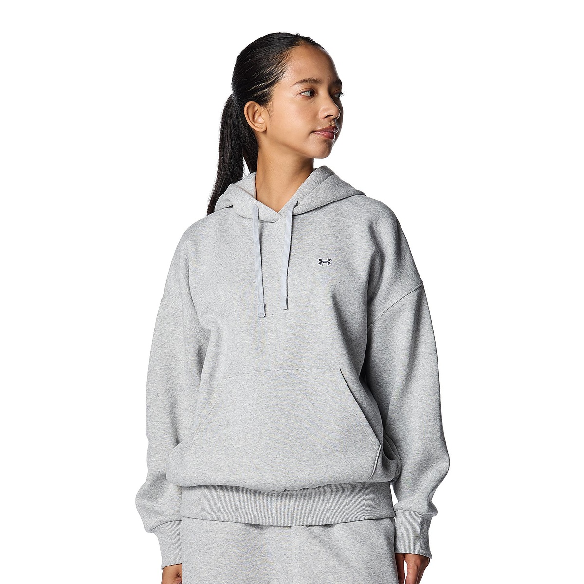 UA RIVAL FLEECE OVERSIZED PULLOVER HOODIE