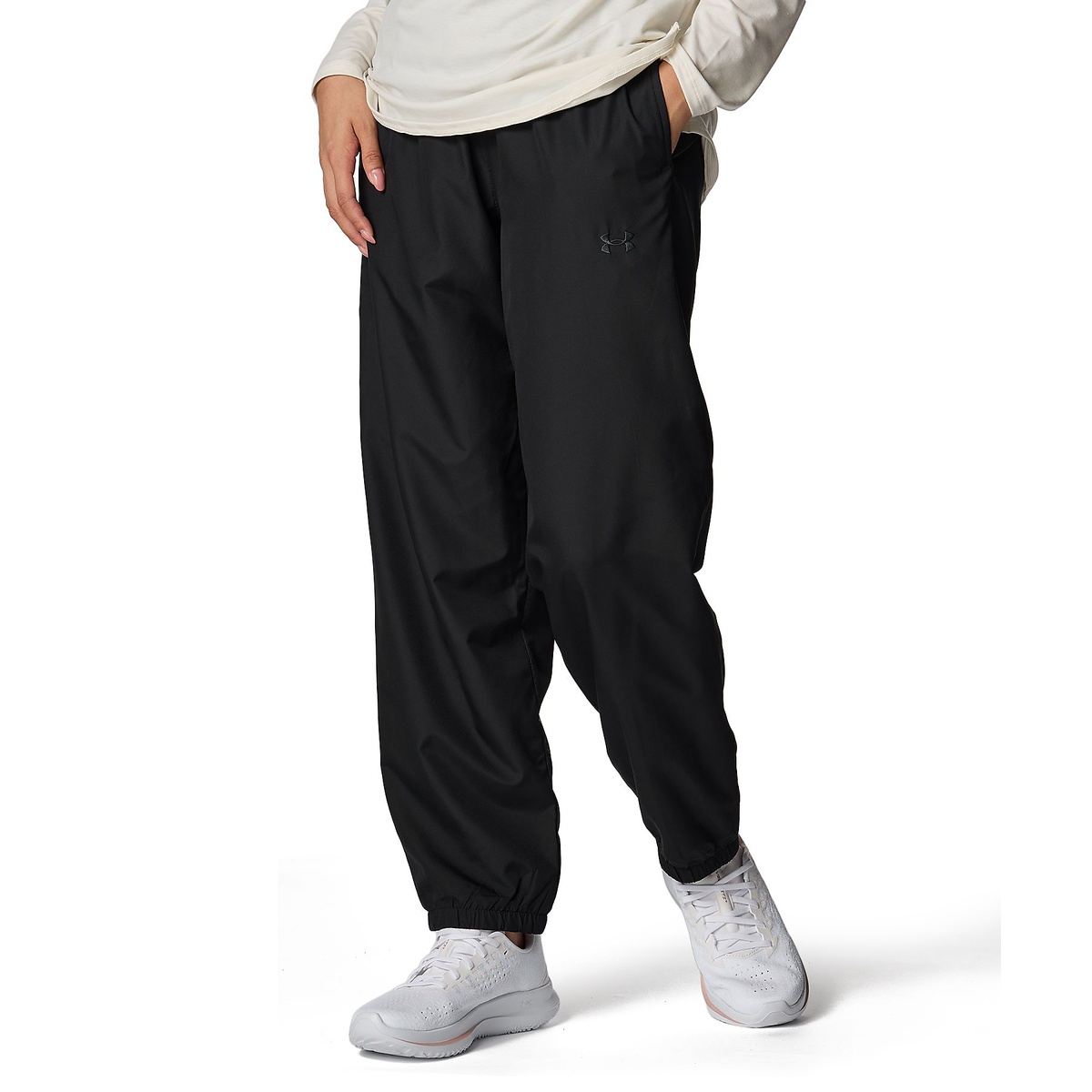 UA MESH LINER WOVEN PANT