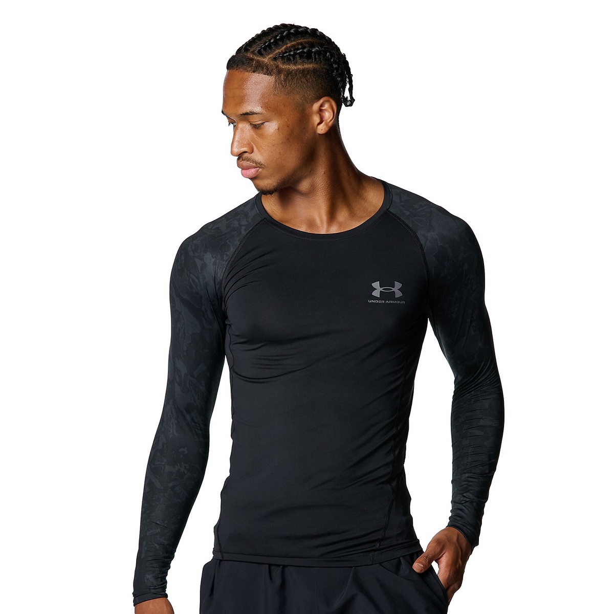 UA HG ARMOUR LS NOVELTY