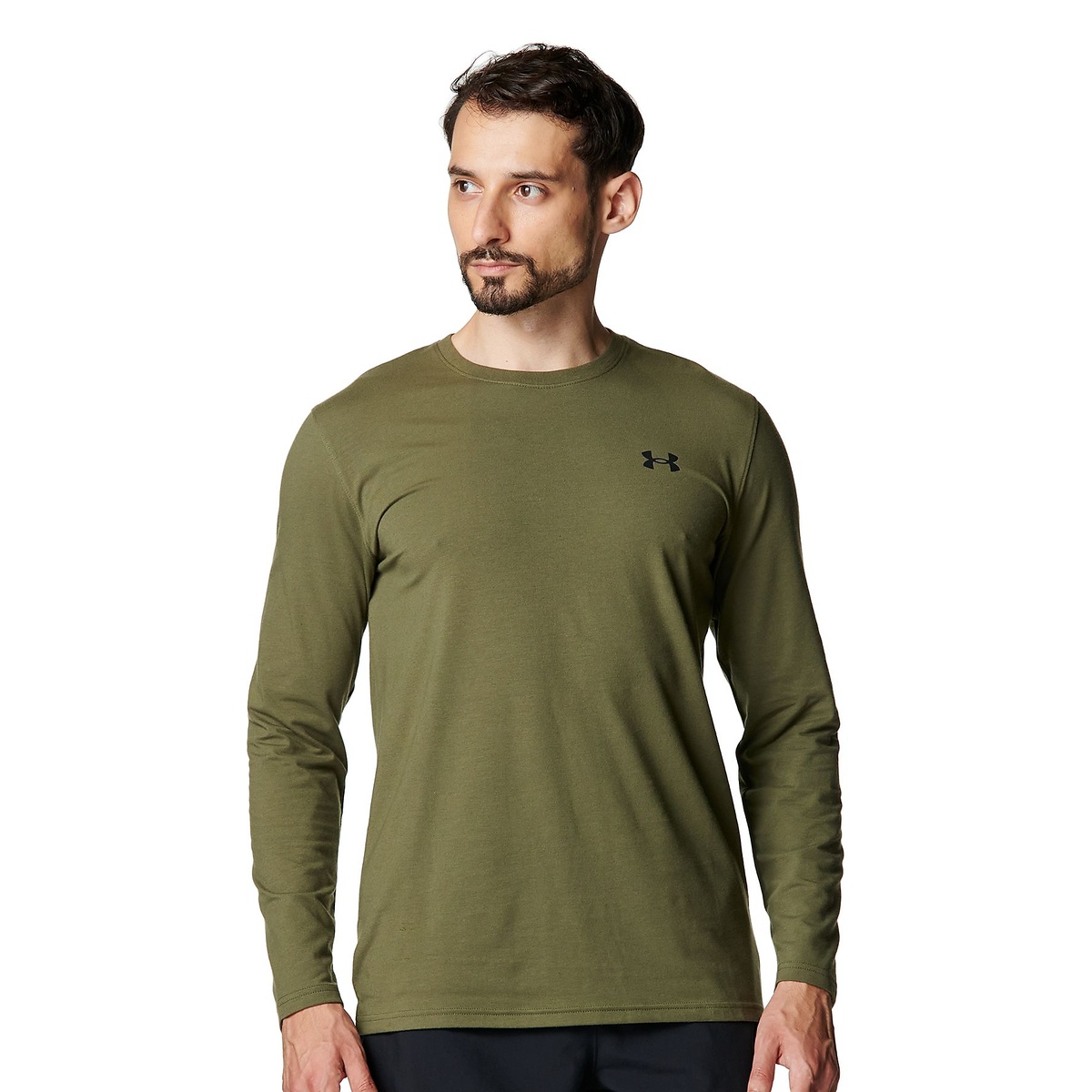 UA PERFORMANCE COTTON LS