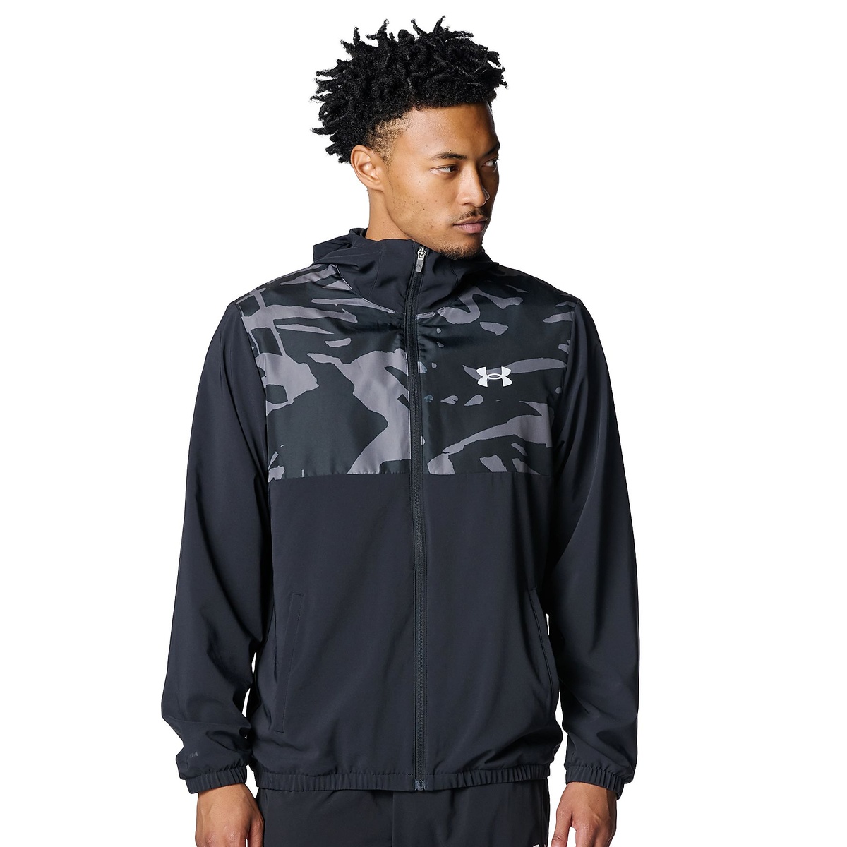 UA WOVEN FZ HD JACKET