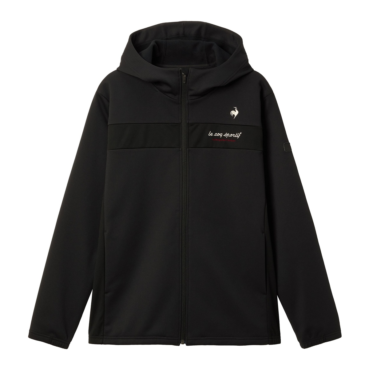 防風ストレッチワッフルボンディングアウター