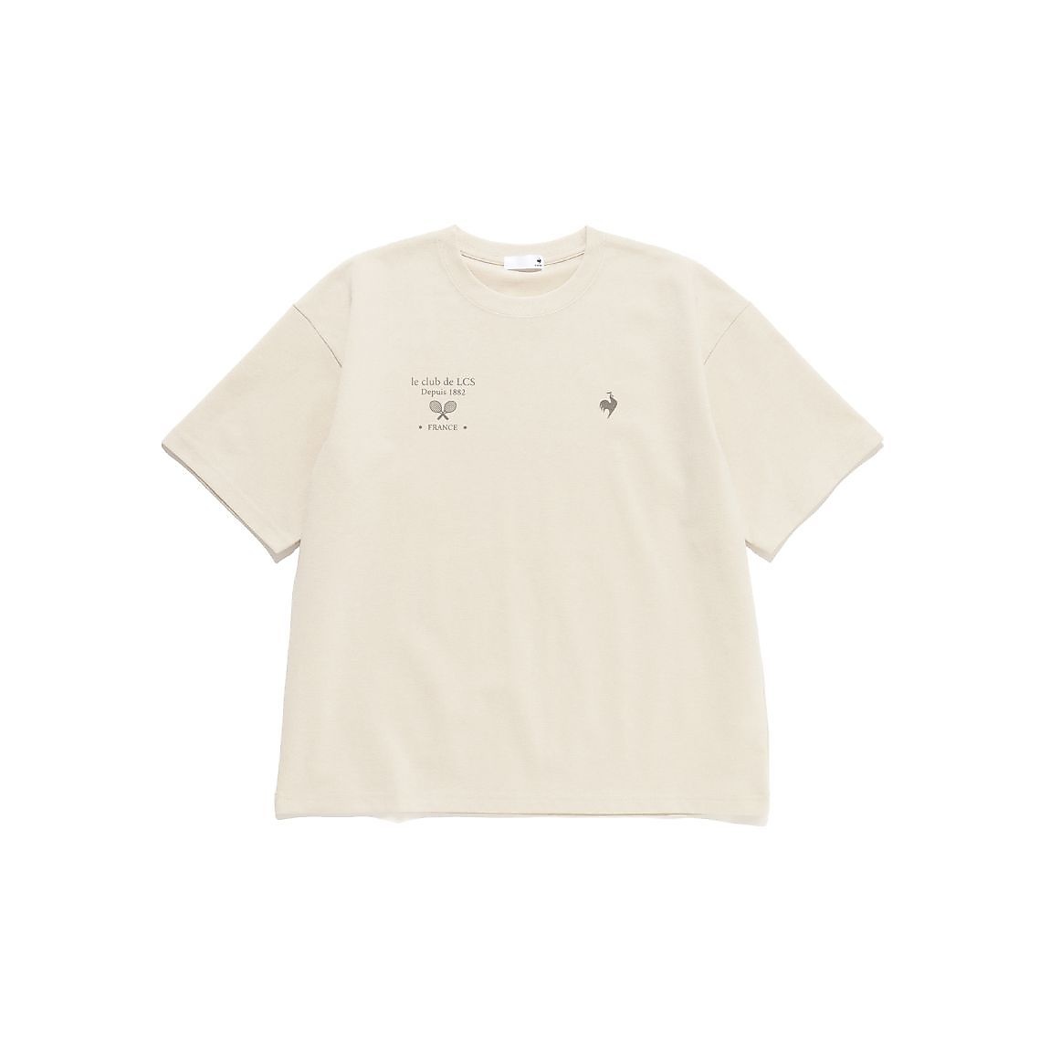 コットンライクポリエステル半袖Tシャツ