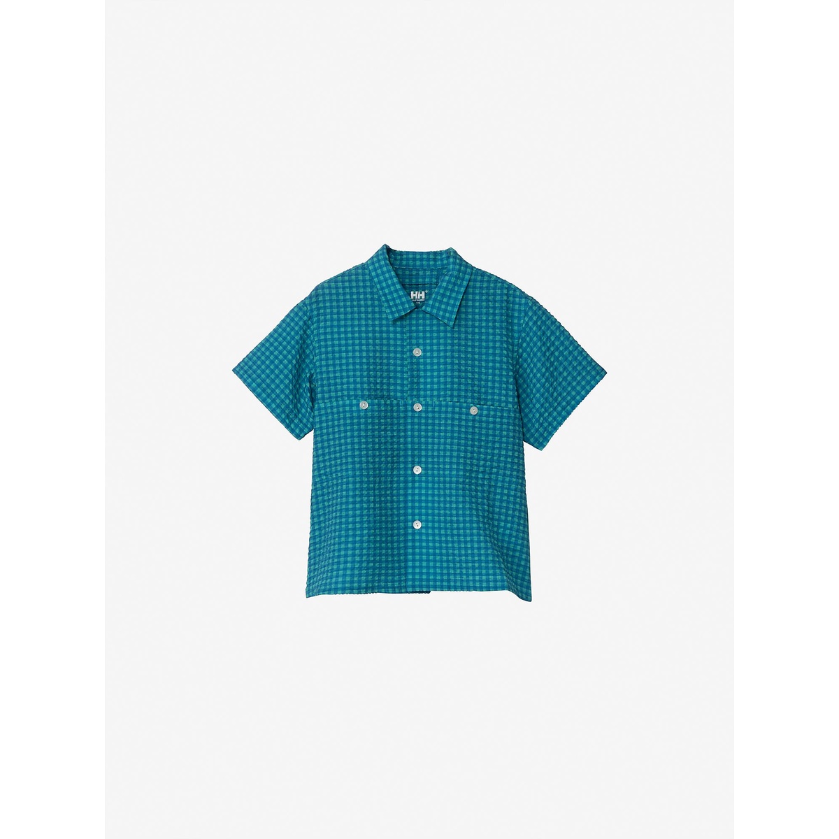 HELLY HANSENヘリーハンセン - K S/S Marine Resort Seersucker Shirts