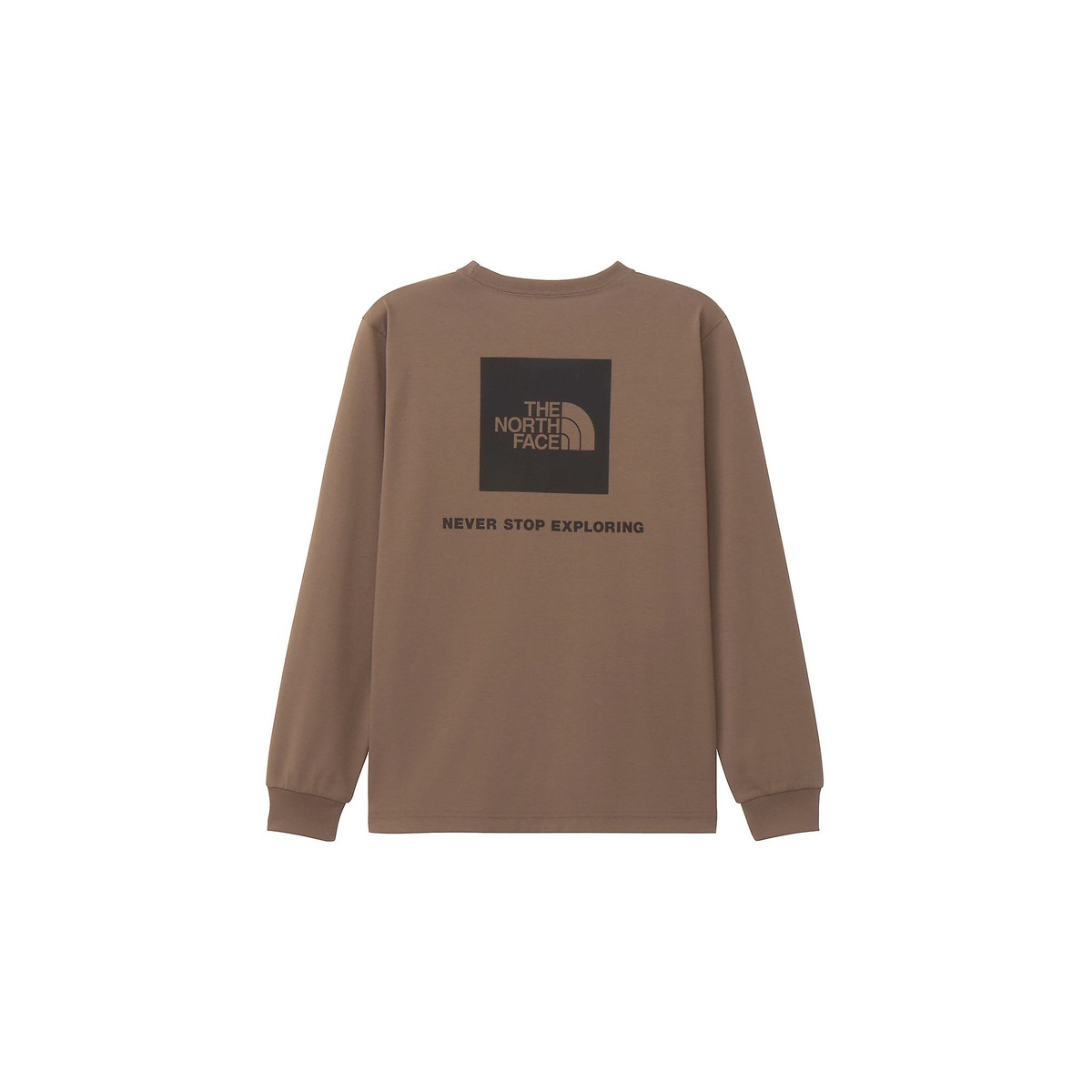 L/S Back Square Logo Tee (ロングスリーブバックスクエアロゴティー)